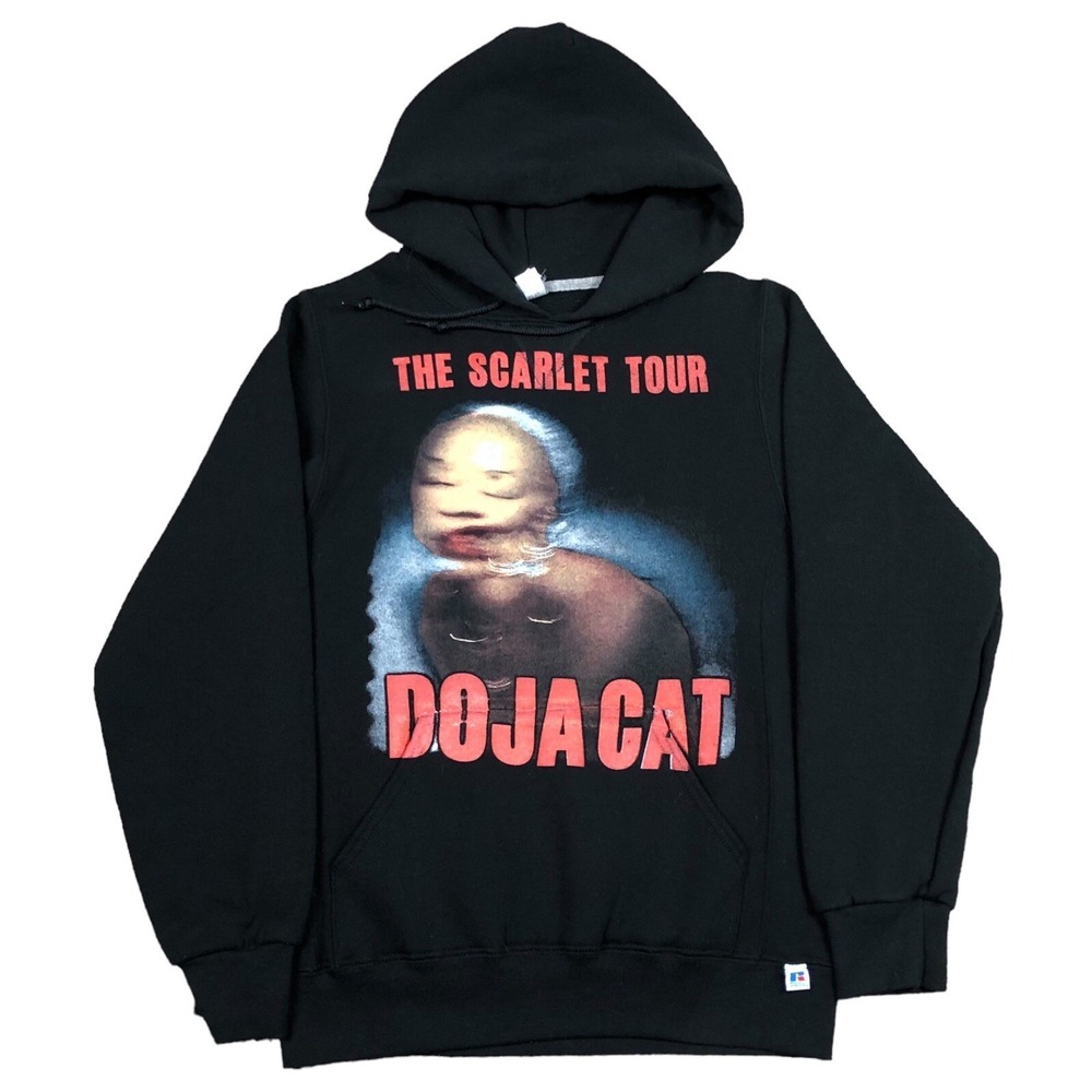 Russell Athletic Doja Cat 2023 The Scarlet Tour‎ Hoodie Sweatshirt Adult Small